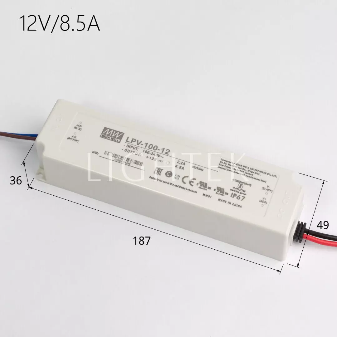 變壓器12V/8.5A