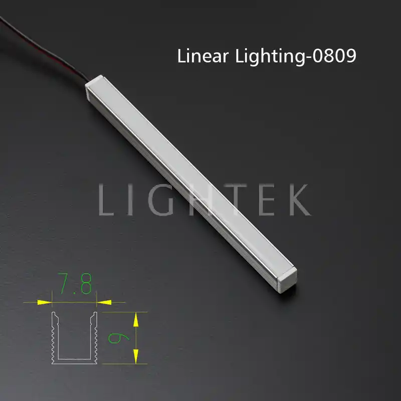 tira de luz led de aluminio