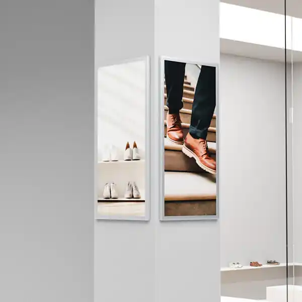 Outdoor LED Illuminated Poster Frame - Weatherproof